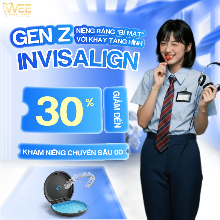 ưu đãi 30% niềng răng Invisalign