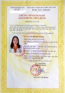 bác sĩ Trang